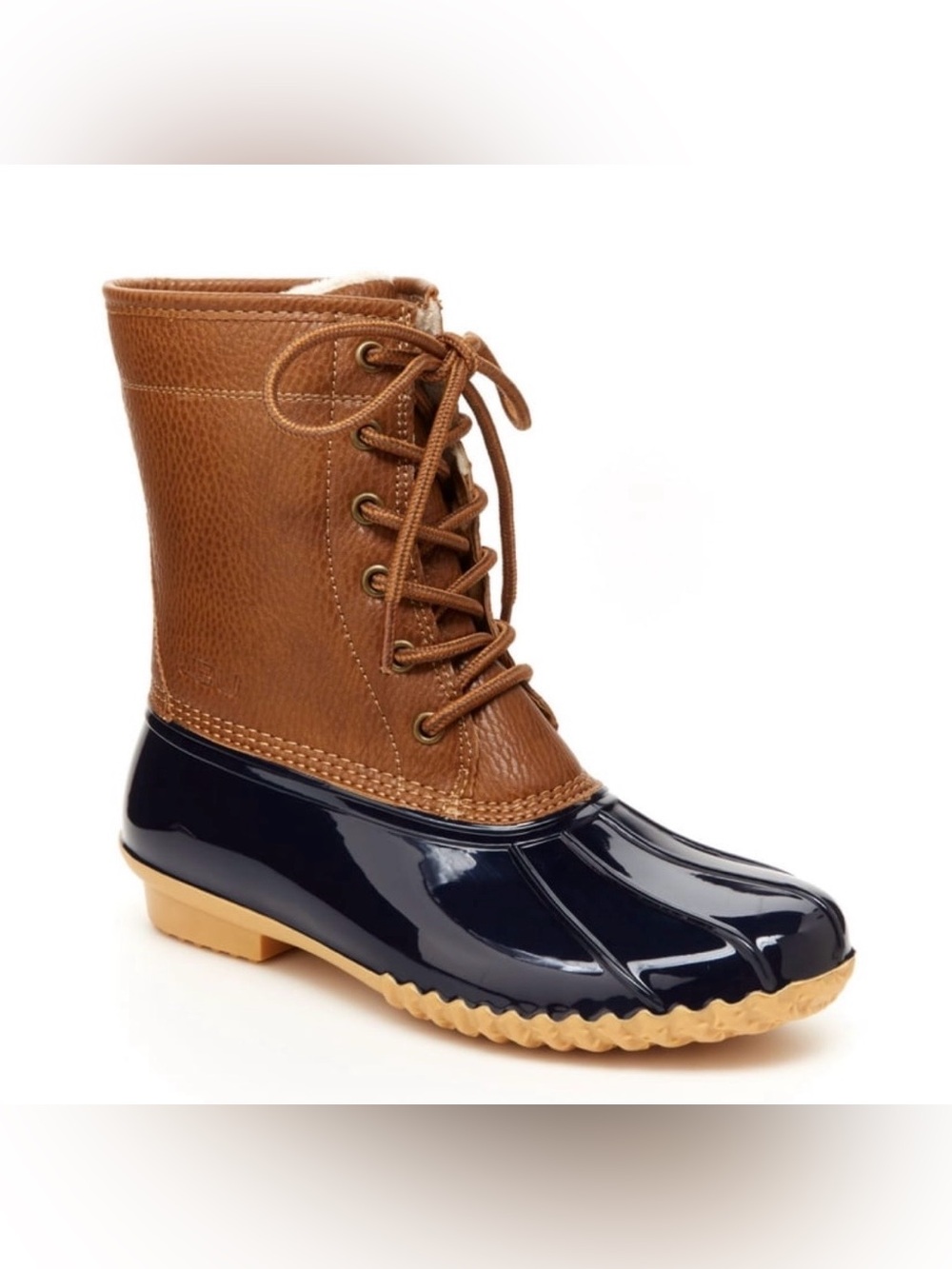 Waterproof Lace-Up Duck Boots